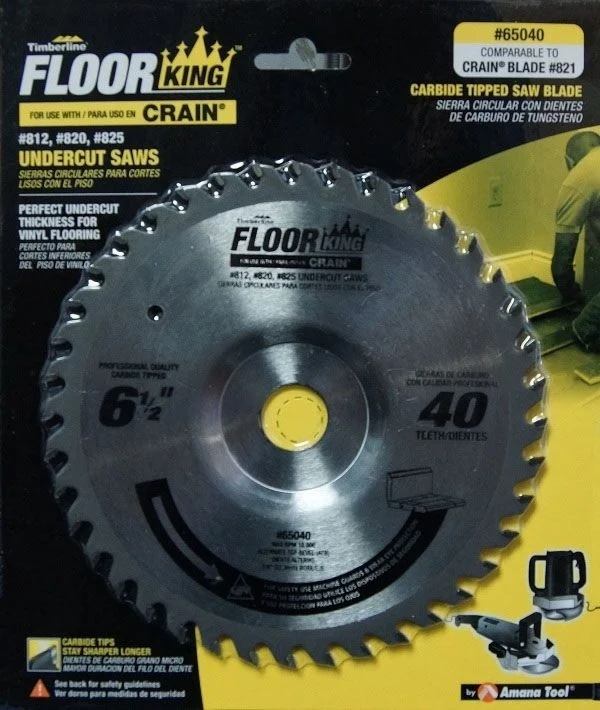 High-Grade Timberline Floor King Carbide Tipped Saw Blade 6.5 In. 40 Teeth Elegant