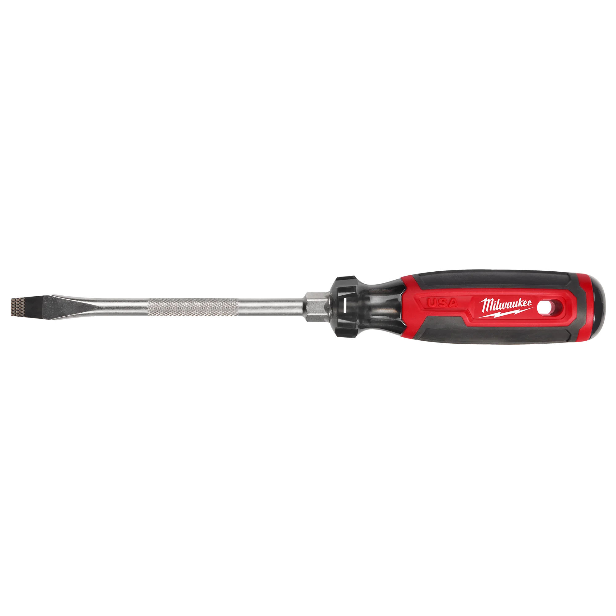 Contemporary Milwaukee 5 16 Bit 6 Shank Slotted Cushion Grip Screwdriver Solid