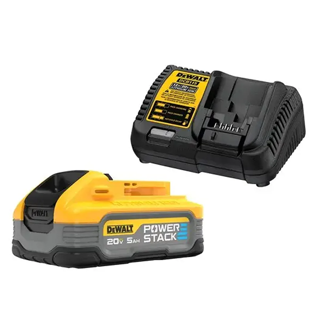 Original Design DEWALT 20V MAX XR POWERSTACK™ 5Ah Battery Kit Convenient