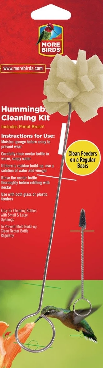 Classic More Birds Hummingbird Feeder Foam Sponge Cleaning Kit Exceptional