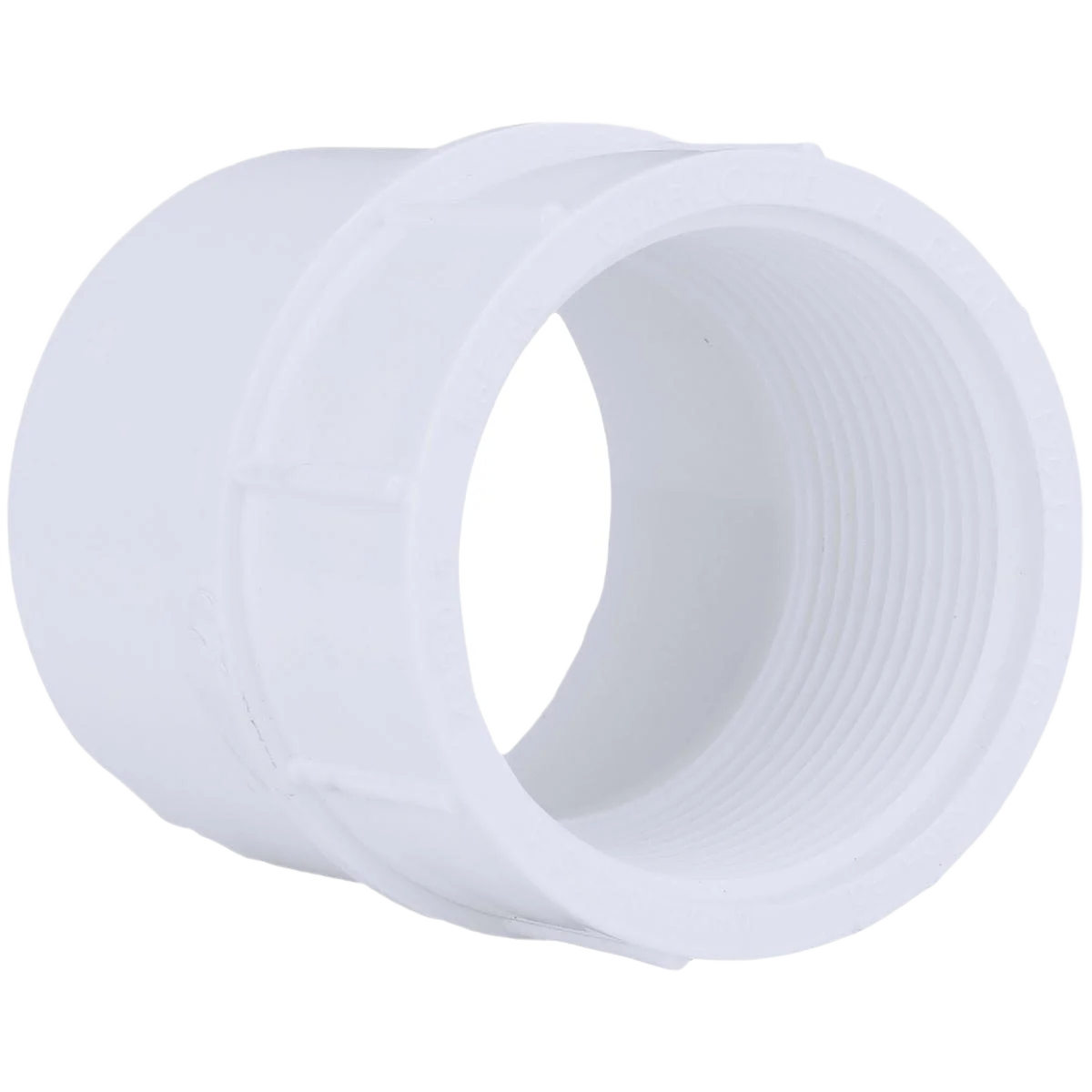 Safe Charlotte Pipe 1-1 4 In. Female Schedule 40 PVC Adapter Reusable