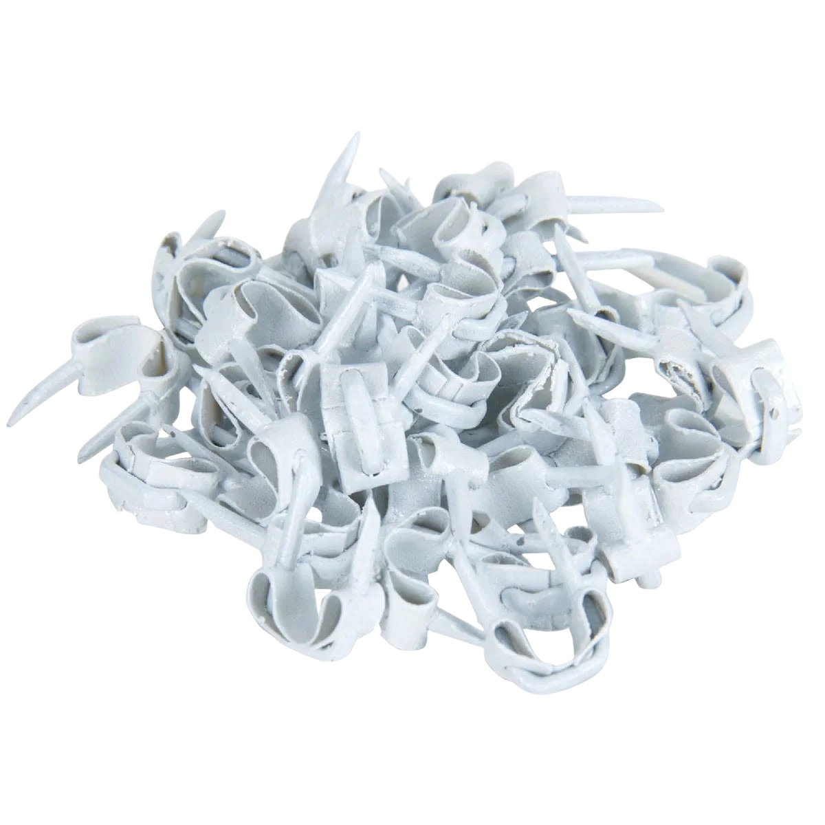 Effective Gardner Bender 1 8 In. x 5 8 In. White Fiber Insulated Steel Wire Staple 40-Count Selected