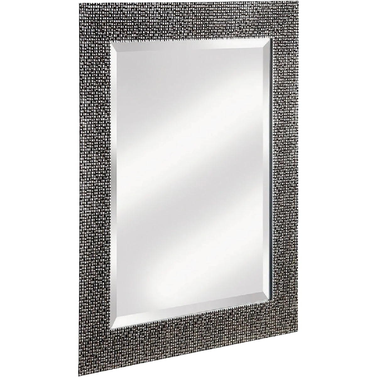Superior Erias Home Designs Chromed Espresso Framed Wall Mirror 25.5 x 35.5 in. Classic