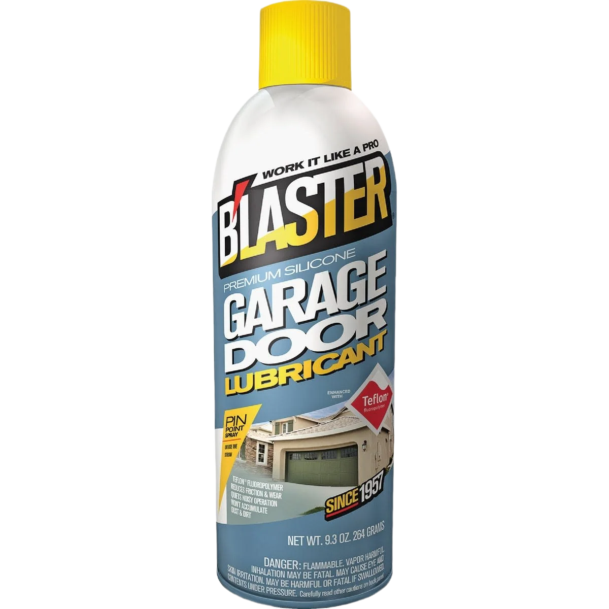 Clean B’laster Garage Door Silicone Lubricant Premium