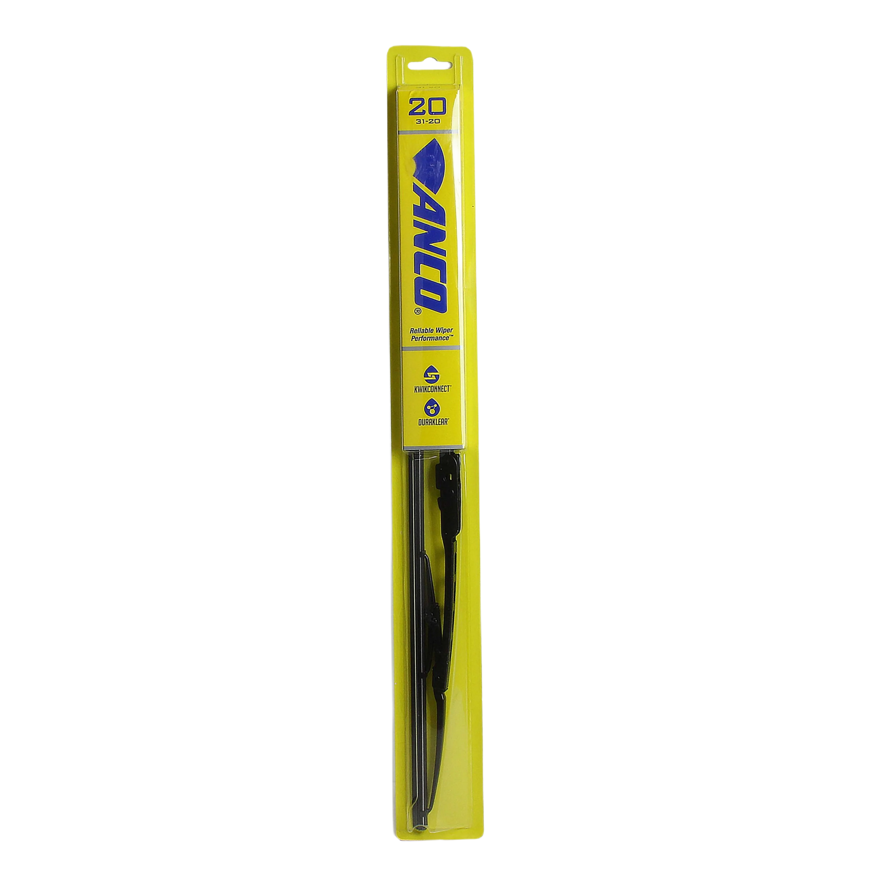 Unique Anco 31 Series Kwik-Connect Wiper Blade 20 in. Solid