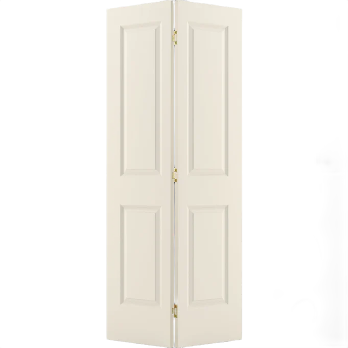 Outstanding Jeld-Wen 30 in. Carrara Bifold Primed 2-Panel Interior Hollow Core Door Pure