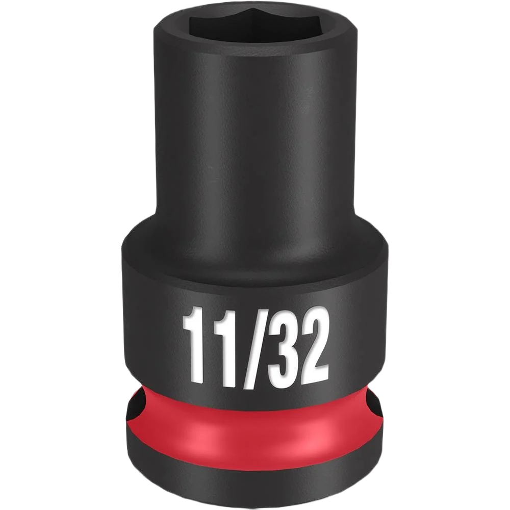 Pure Milwaukee SHOCKWAVE™ Impact Duty™ 3 8 Drive 11 32 Standard Socket High-Performance
