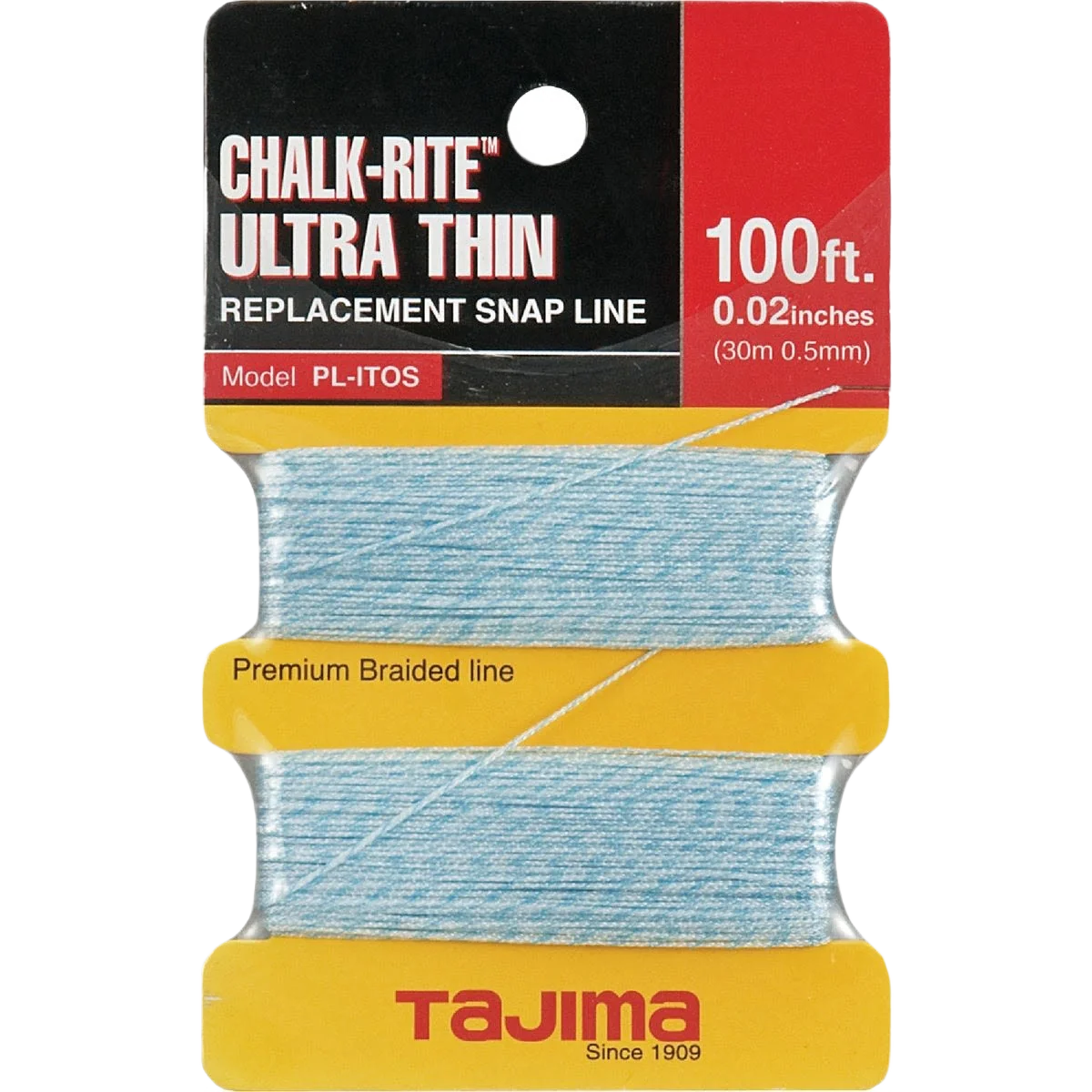Luxury Tajima Chalk-Rite Ultra Thin Snap Line 100 Ft Specialty
