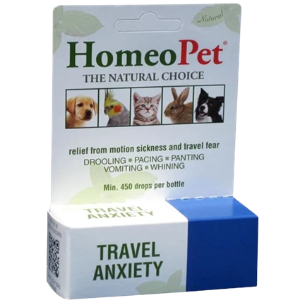 Soft Homeopet Travel Anxiety 15 mL. Dependable