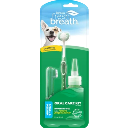 Lightweight TropiClean Fresh Breath Oral Care Kit
