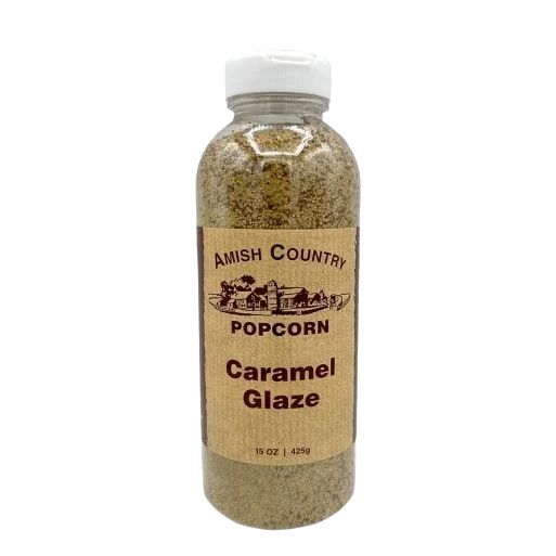 Recyclable Amish Country Popcorn Caramel Glaze – 15 oz. Contemporary