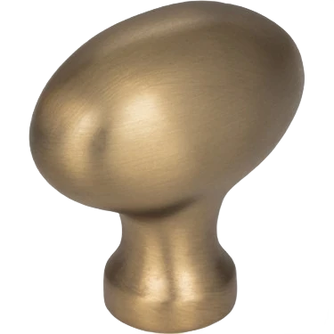Lightweight Hardware Resources Lyon Oval Knob Satin Bronze Outstanding
