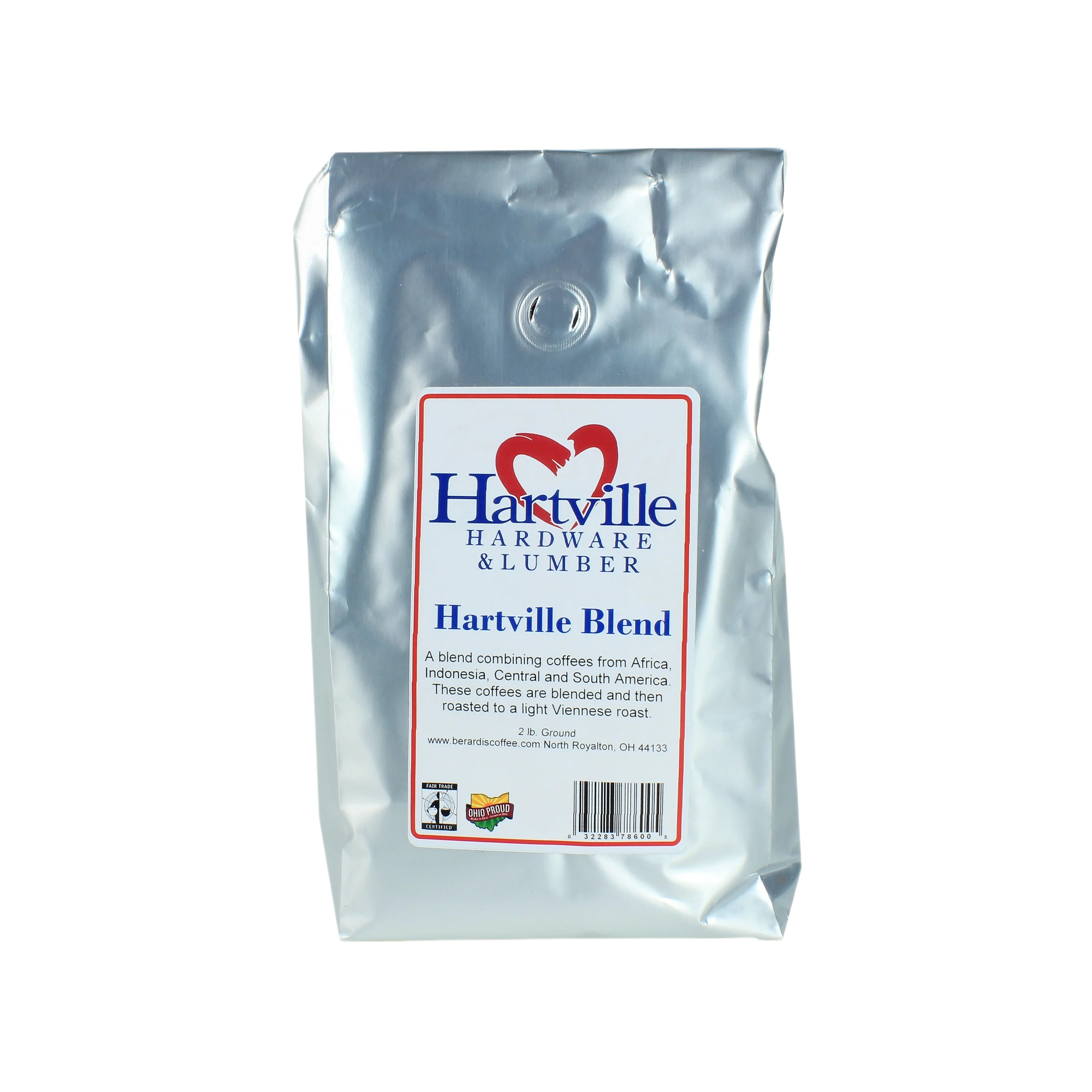 Elegant Berardi’s Hartville Blend Ground Coffee 2 lb. Flexible