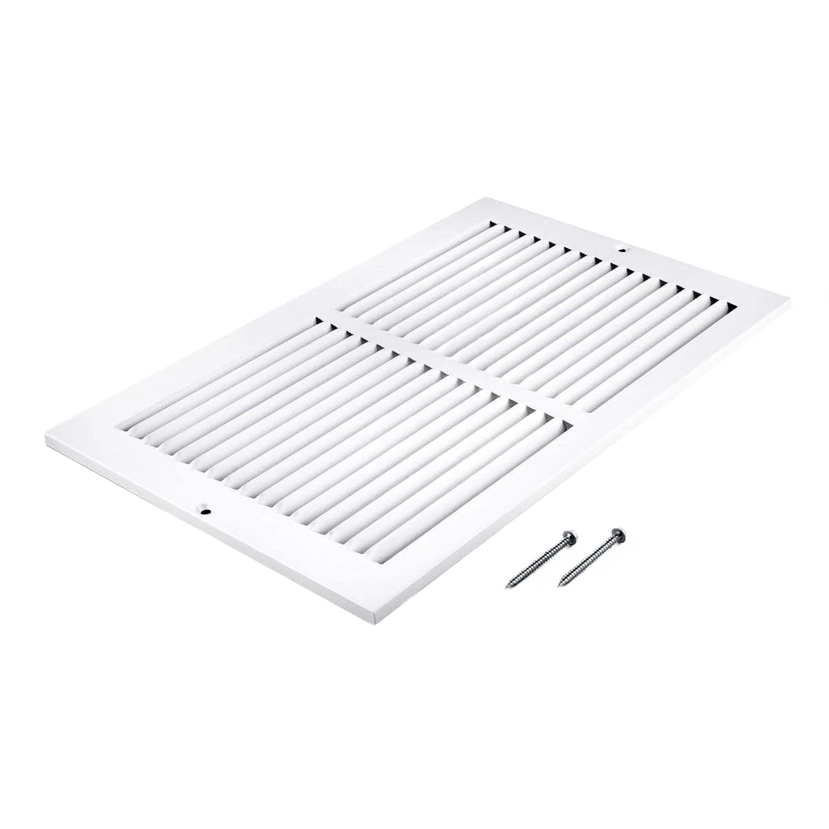 Contemporary Accord Ventilation 8 in. x 14 in. Return Air Baseboard Grille White Excellent