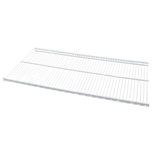 Next-Generation domRail White Profile Shelf 12 in. x 8 ft. Responsible