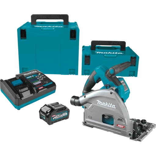 Clean Makita 40V XGT Cordless 6-1 2 in. Plunge Circular Saw Kit AWS Capable Optimized
