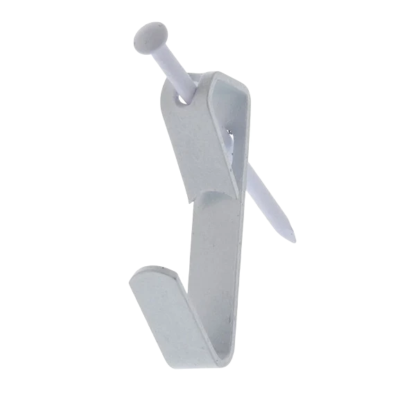 User-Friendly Hillman White Picture Hanger 30 lb. Excellent