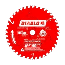 Reliable Diablo 6-1 2 x 40-Tooth Finish Trim Saw Blade for Wood 2-Pack Enhanced