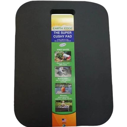 First-Class Earth Edge Black Super Cushy Kneeling Pad 15 x 20 in. Official