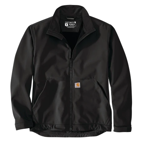High-Quality Carhartt Men’s Medium Black Rain Defender® Relaxed Fit Softshell Jacket Superior