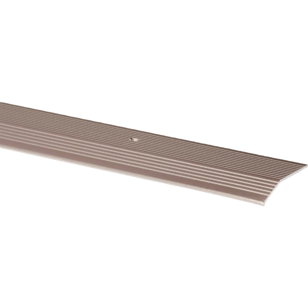 Premium M-D Pewter Fluted Carpet Extra Wide Trim Bar 2 in. x 6 ft. Reusable