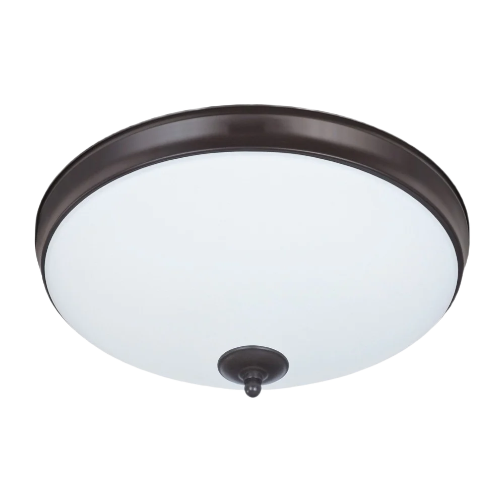 Green Good Earth Lighting Legacy Bronze Mount LED Light 11 in. Pure