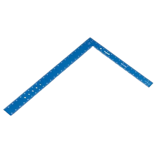 Smooth Empire 16 in. x 24 in. True Blue Laser Etched Framing Square Relaxed