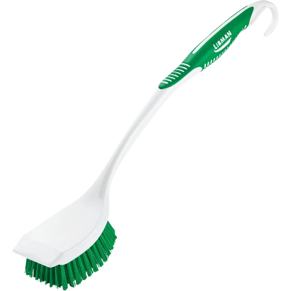 Smart Libman Recycled PET Water Bottles Sanoprene Handle Scrub Brush 17.63 in. Fine Crafted
