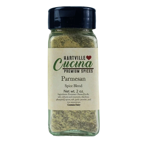 Clean Hartville Cucina Parmesan Premium Spice Blend 2 oz. Classic