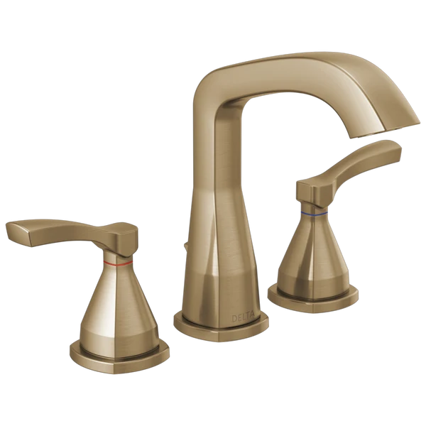 Responsible Delta Stryke Champagne Bronze Two Handle Widespread Bathroom Faucet Breathable