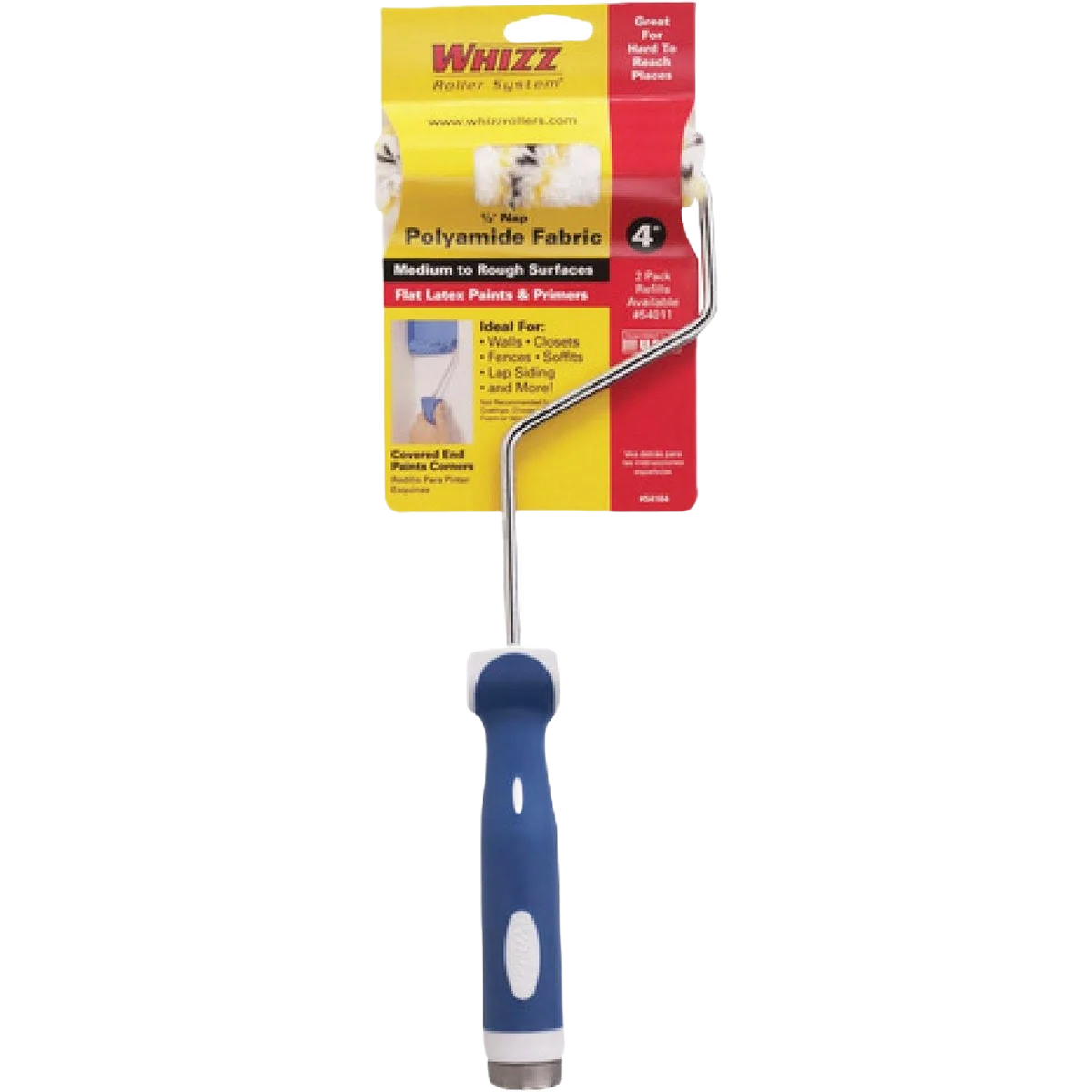 High-Performance Whizz Medium to Rough Paint Roller Cover Frame 4 x 1 2 in. Efficient
