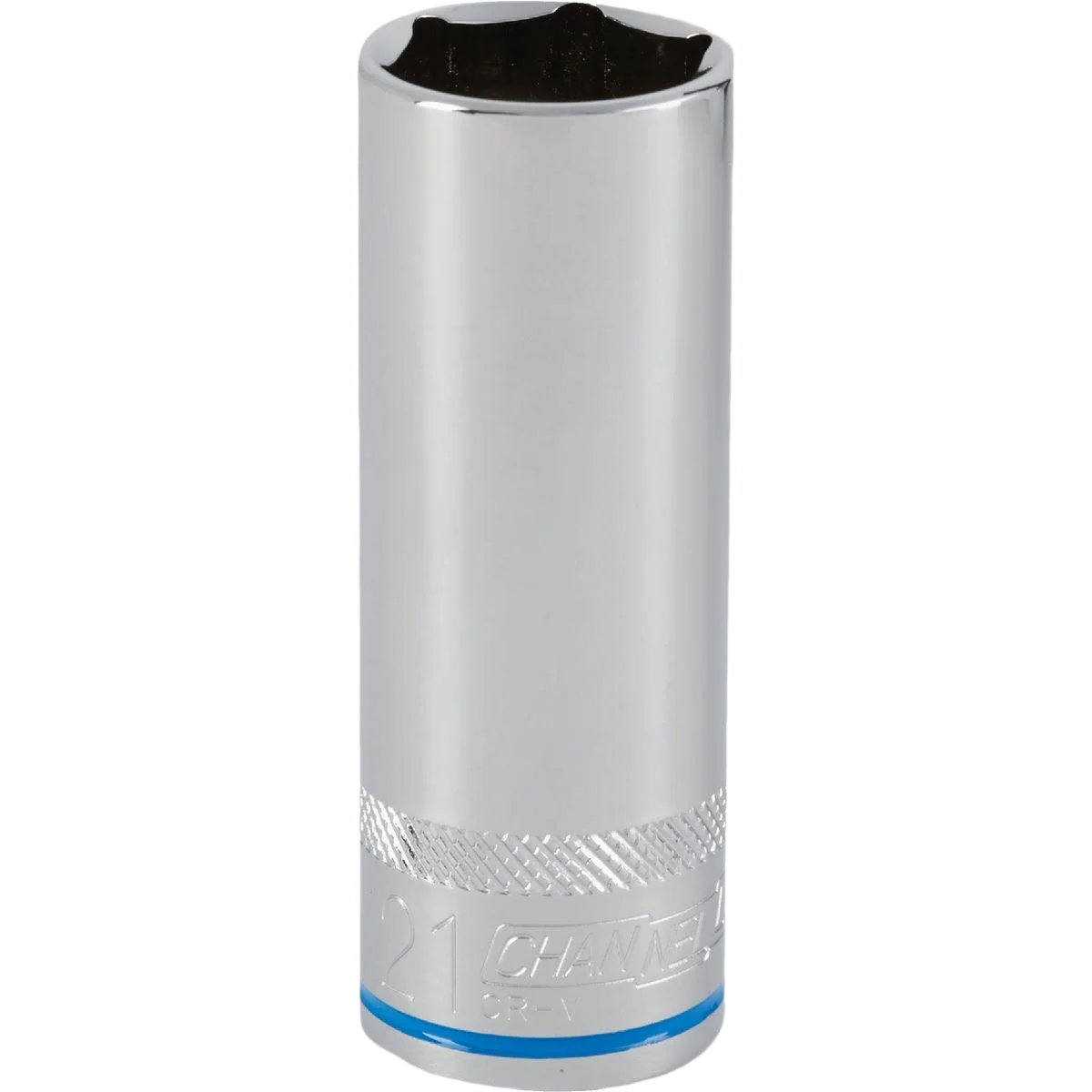 Excellent Channellock 1 2 in. Drive 21mm 6-Point Deep Metric Socket Classic