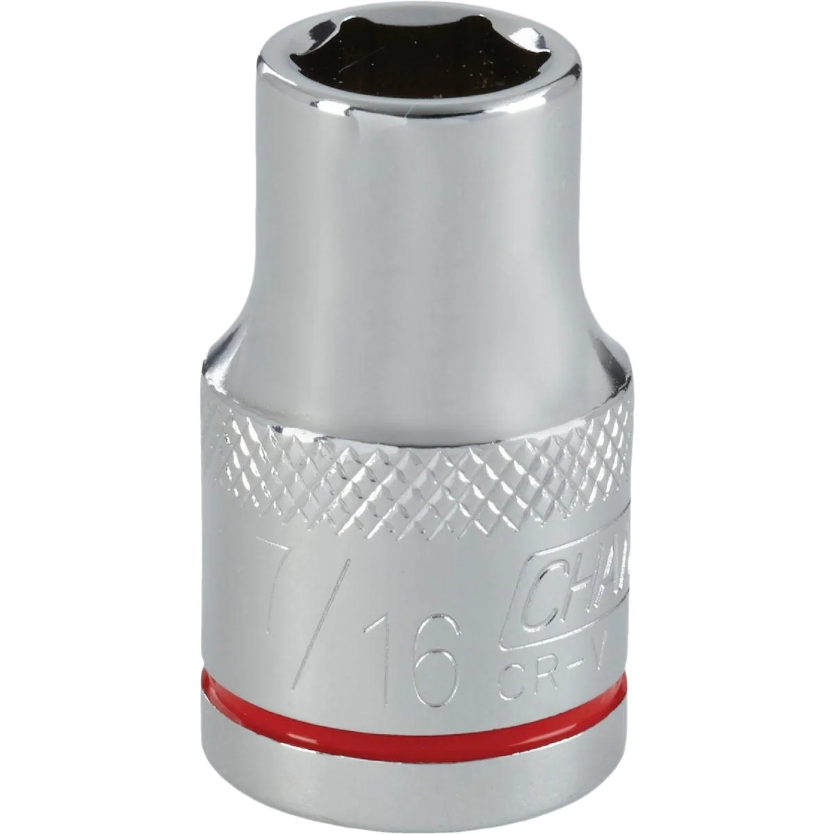 Soft Channellock 1 2 in. Drive 7 16 in. 6-Point Shallow Standard Socket Convenient