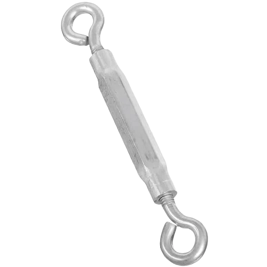 Secure National Hardware 5 16 x 9 Zinc Hook Eye Turnbuckle Solid