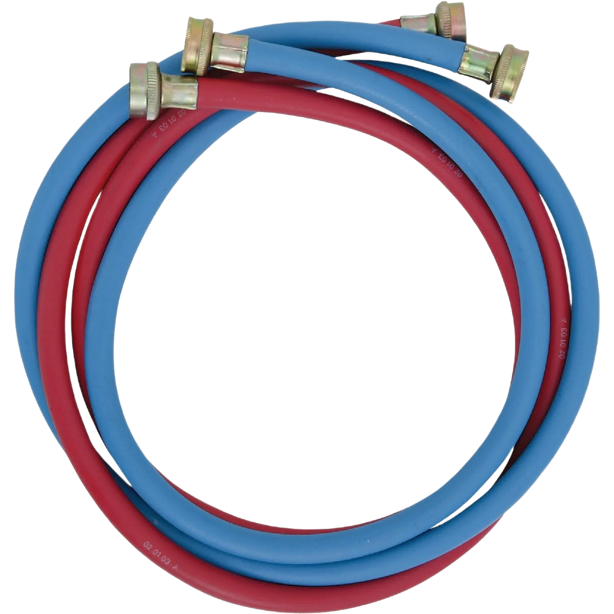 Trendy Do it 3 8 In. Hot Cold Washing Machine Hose 6 ft. 2-Piece Dependable