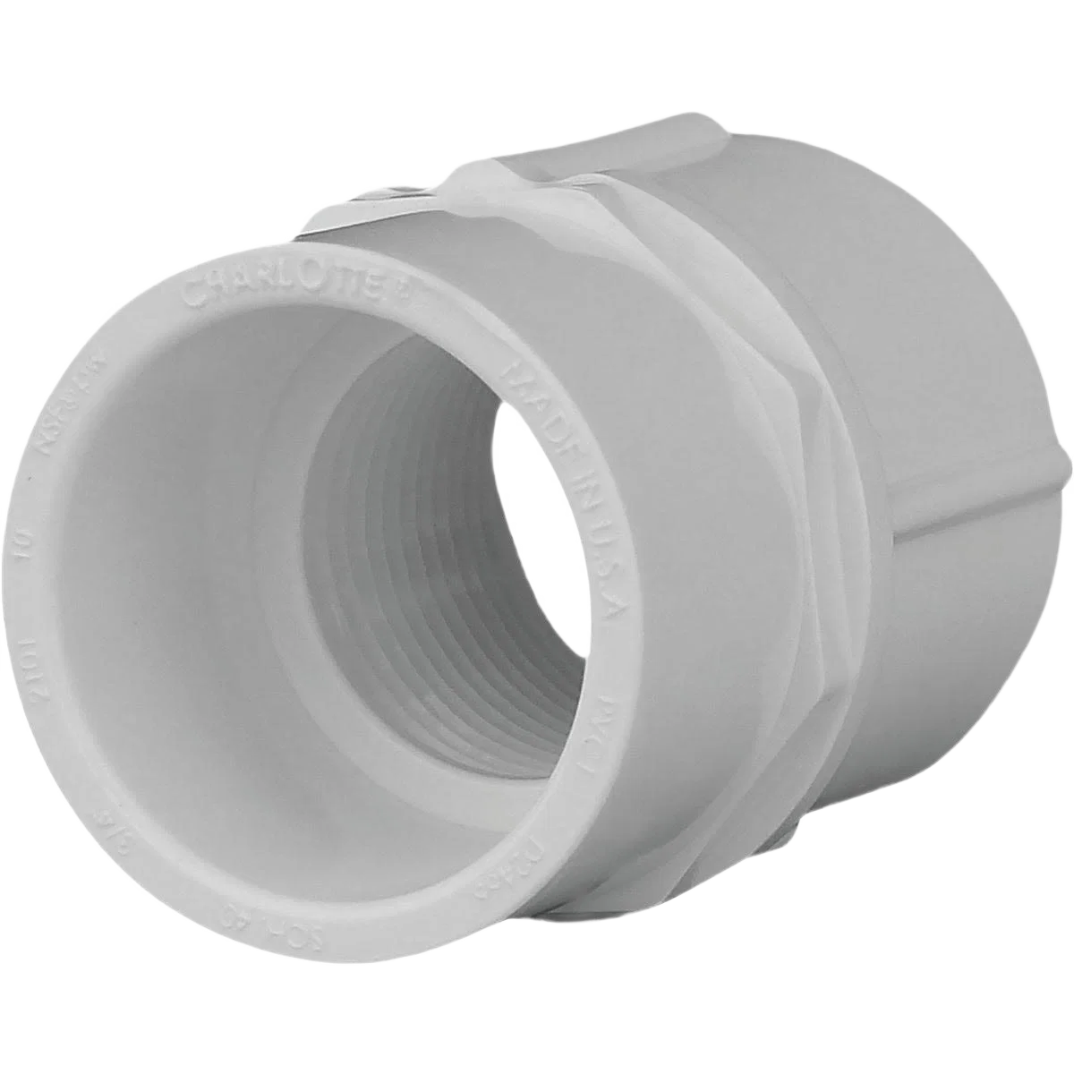 Official Charlotte Pipe 3 4 In. Female Schedule 40 PVC Adapter Trendy