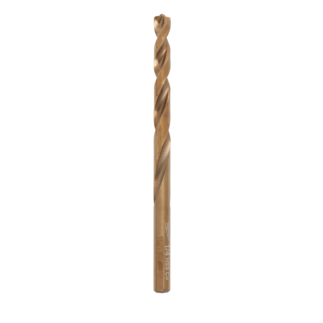 Soft Milwaukee RED HELIX™ 1 4 3-Flat Shank Cobalt Drill Bit Next-Generation