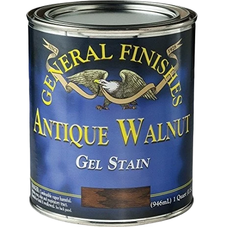 Verified General Finishes Walnut Gel Stain 1 Quart Sophisticated