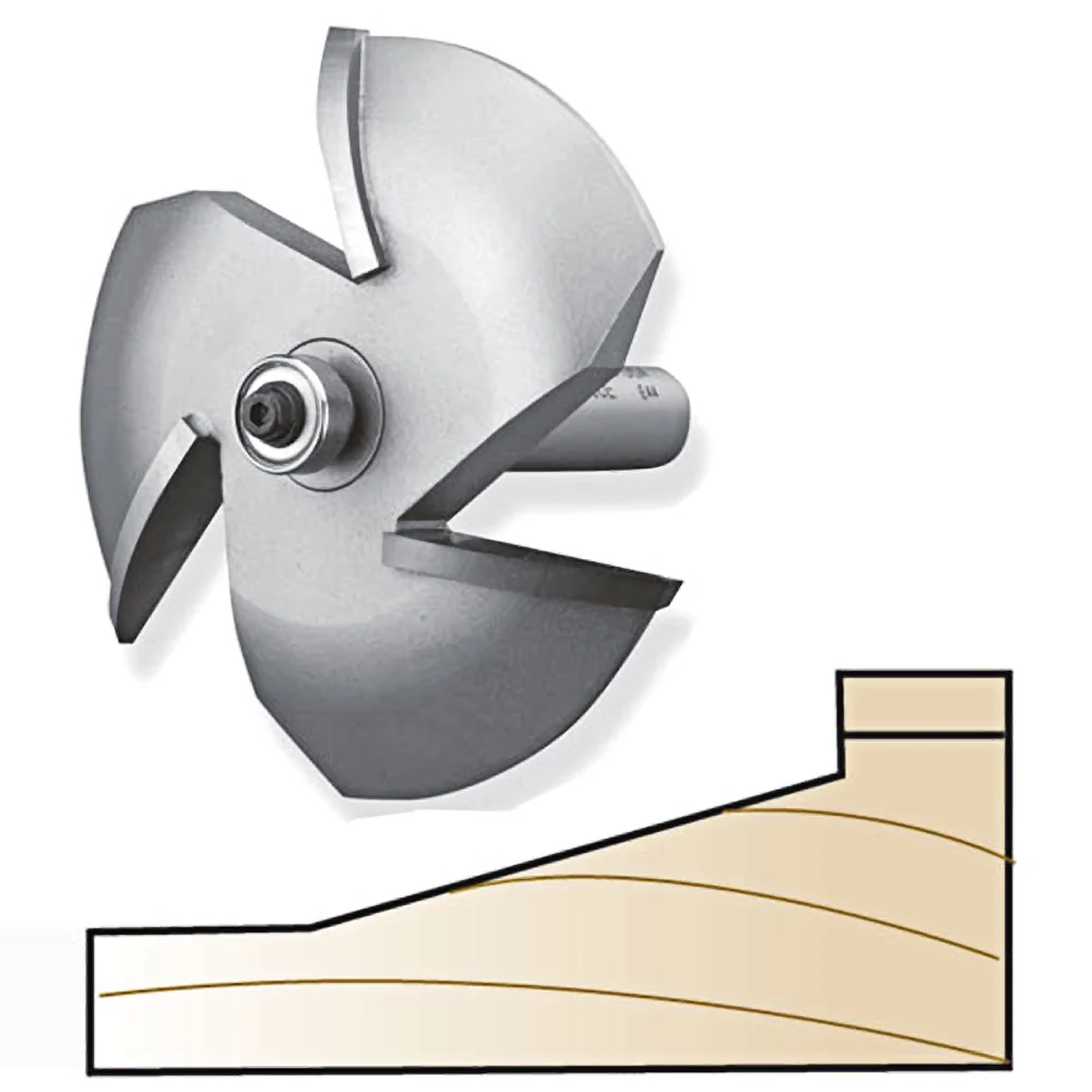 Exceptional Whiteside 3-Wing Straight Raised Panel Bit 1 2 in. SH Safe