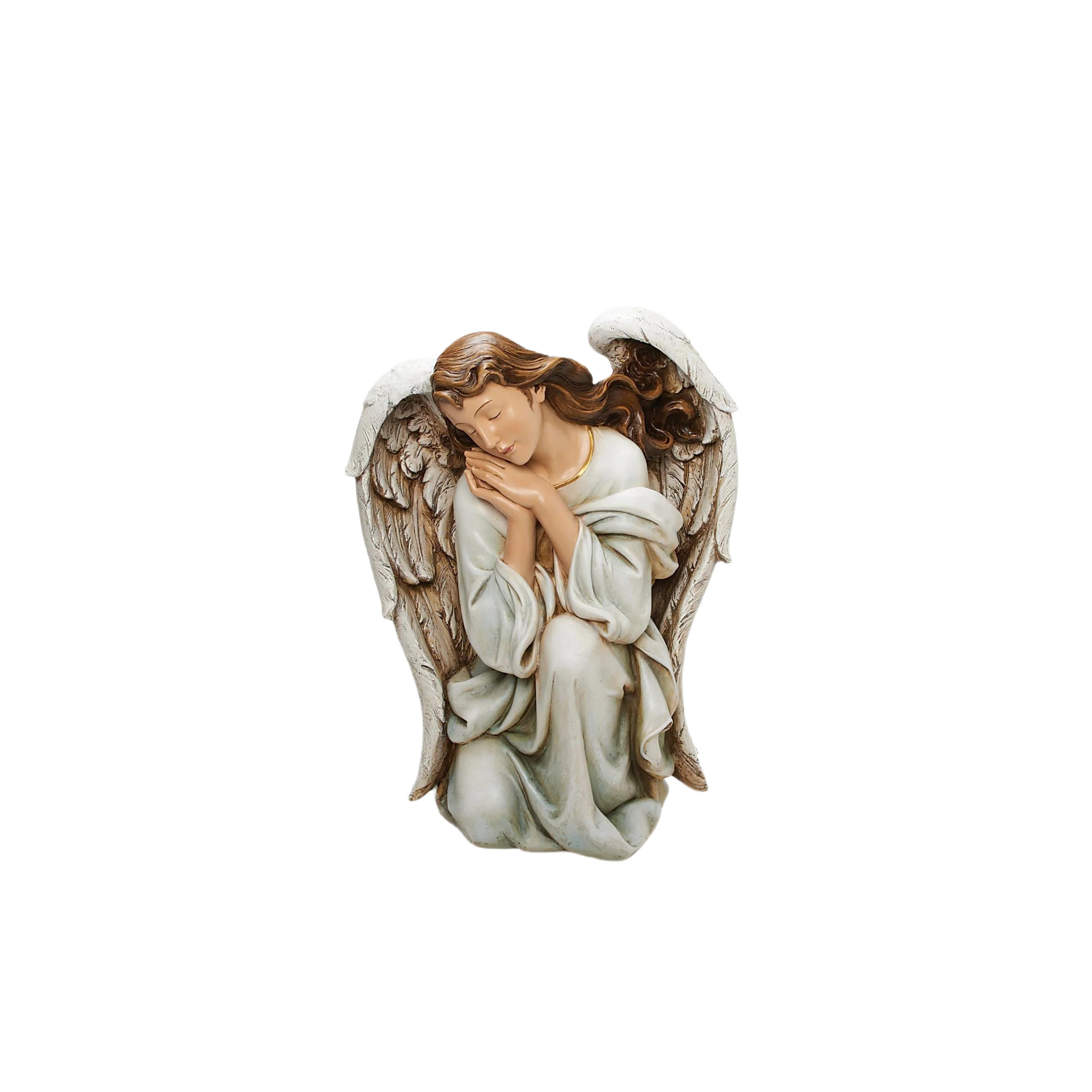 Lightweight Roman Scale Kneeling Angel 39 in. High-Grade