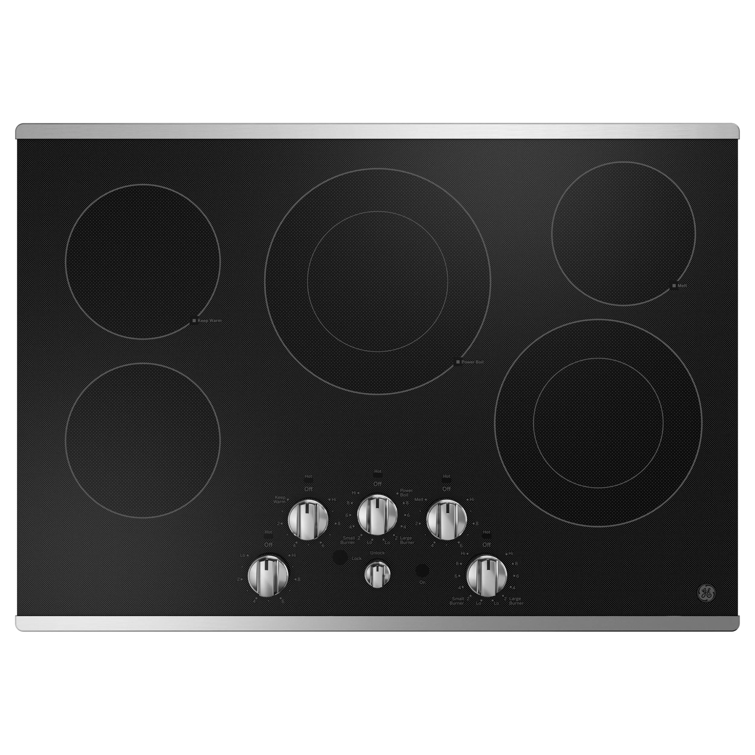Comfortable GE® 30 Built-In knob Control Electric Cooktop Authentic