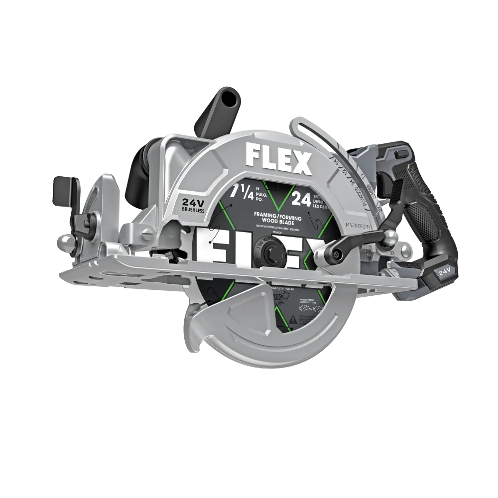 Next-Generation FLEX 7-1 4 Rear Handle Circular Saw Tool Only Optimized
