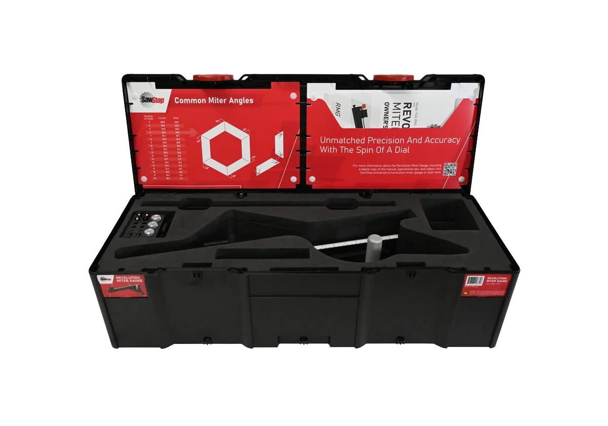 Powerful SawStop Revolution Miter Gauge Systainer Natural