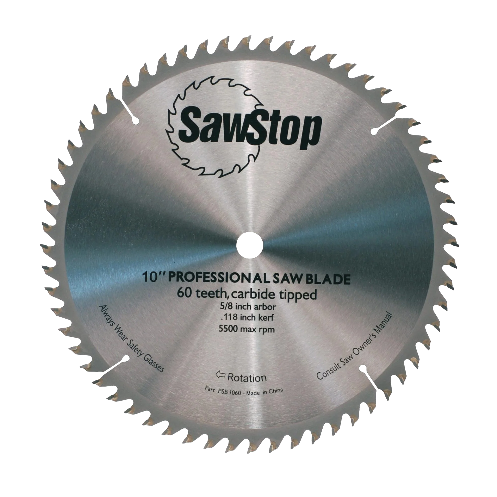 Fashionable SawStop 10 60-Tooth Saw Blade Professional