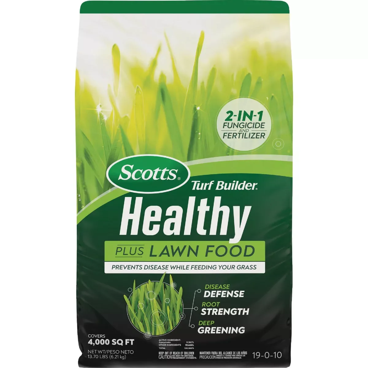 Functional Scotts 13.7 Lb. Turf Builder Healthy Plus 4000 Sq. Ft. Lawn Food Excellent