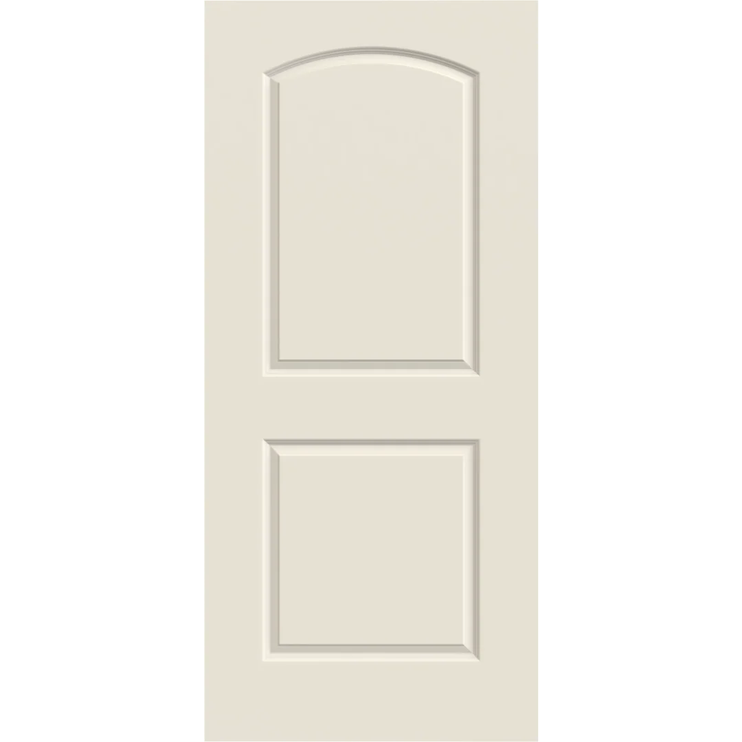 Minimalist Jeld-Wen 24 in. x 80 in. Caiman 2-Panel Primed Interior Slab Hollow Core Door Solid