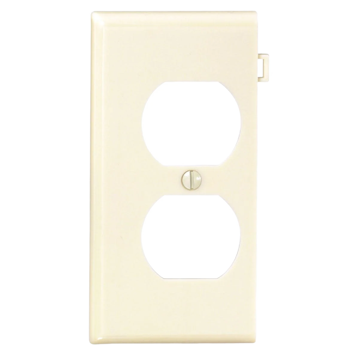 Optimized Leviton Duplex Sectional Outlet Wall Plate End Panel Superior