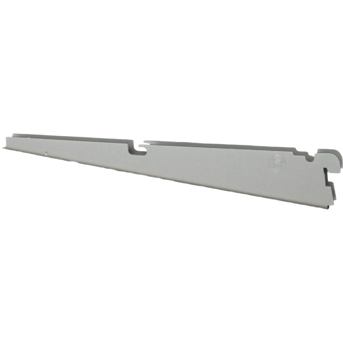 Carefully Designed domRail Ventilated Nickel Twin Shelf Bracket 12 in. Expertly Made