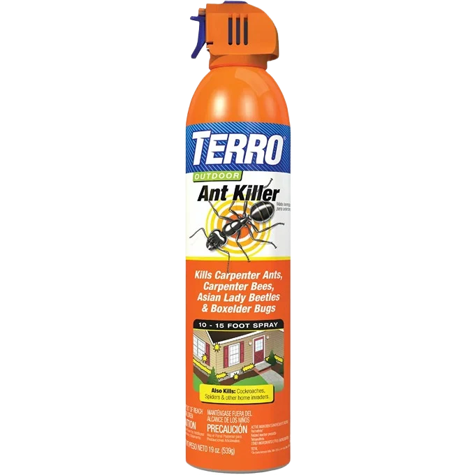 Safe Terro 19 Oz. Aerosol Spray Outdoor Ant Roach Killer Certified