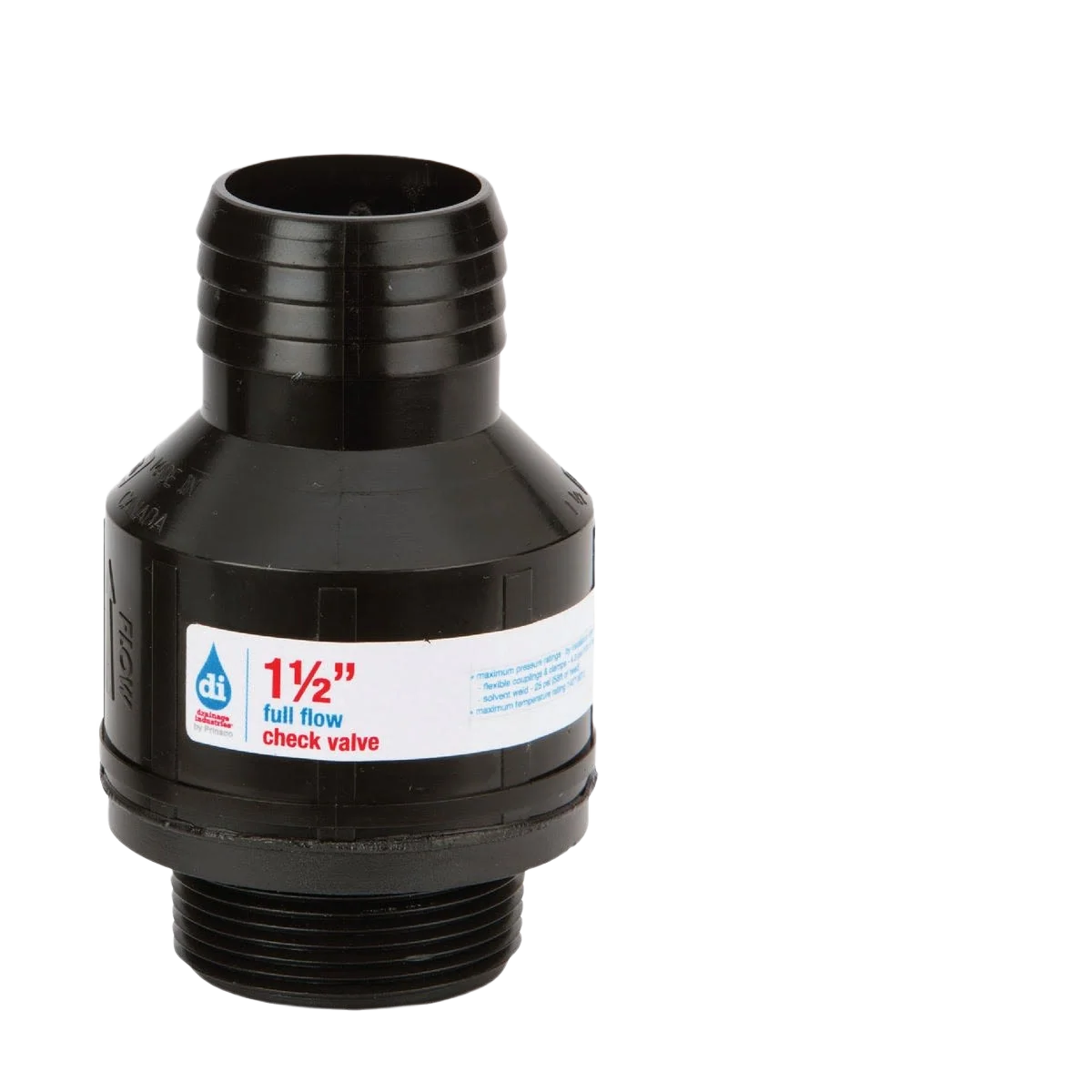 Premium Plumbeeze Full-Flow Design Sump Pump Check Valve Versatile
